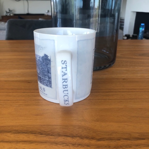 STARBUCKS LAS VEGAS blue & white coffee cup - Picture 2 of 4